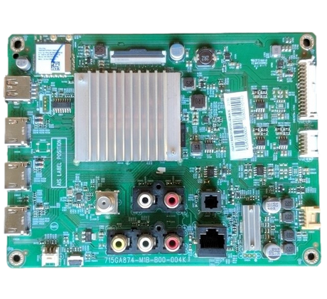 756TXKCB02K012 Vizio Main Board, (G)XKCB02K012010X, 715GA874-M1B-B00-004K, V555-H1