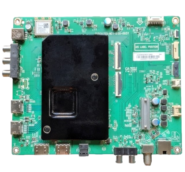 756TXKCB02K019 Vizio Main Board, (X)XKCB02K019040X, 715GA755-M01-B00-005Y, P65QX-H1