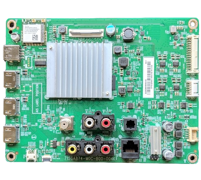 756TXKCB02K026 Vizio Main Board, GXKCB02K026, 715GA874-M0C-B00-004K, V705-H1