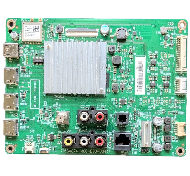 756TXKCB02K041 Vizio Main Board, (X)XKCB02K0410, 715GA874-M0C-B00-004K, E243951, 4911582, V435-H1