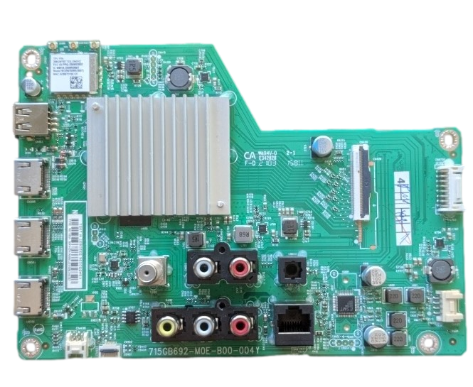756TXKCB02K073 Vizio Main Board, (G)XKCB02K073000X, 715GB692-M0E-B00-004Y, V555-J01