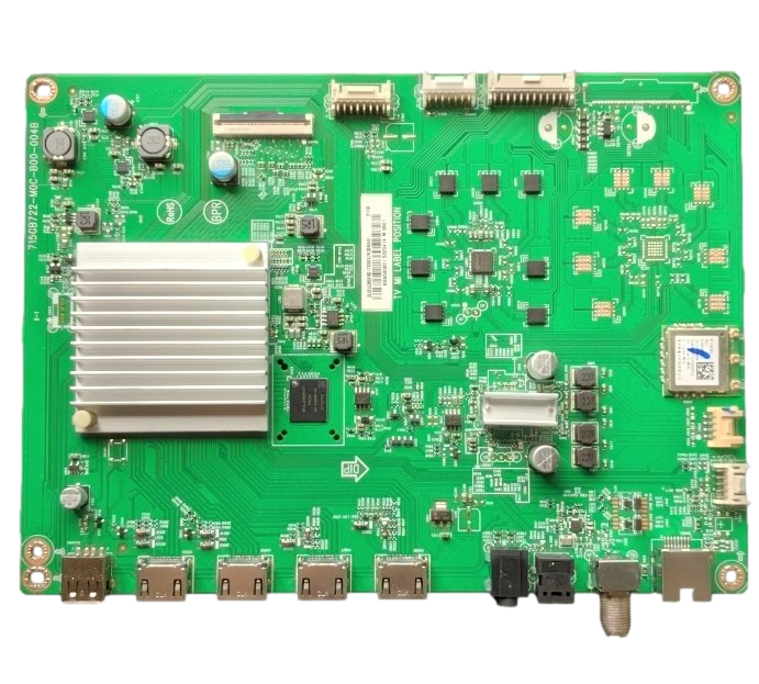 756TXLCB02K017 Vizio Main Board, (X)XLCB02K017030X, 715GB722-M0C-B00-004B, M50Q7-J01