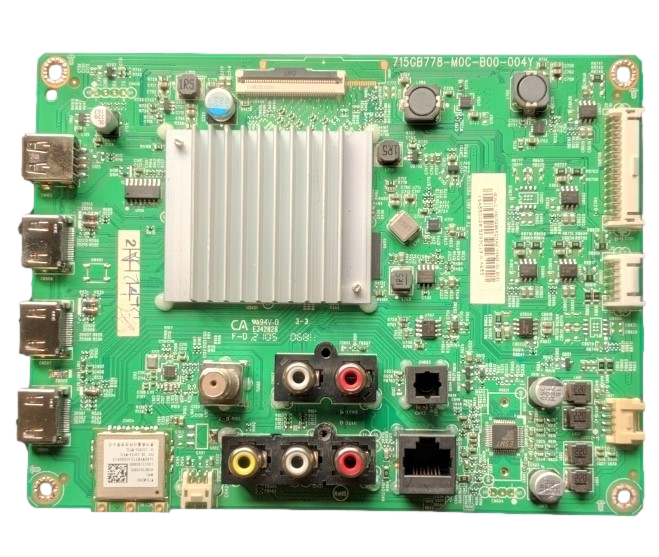 756TXLCB02K026 Vizio Main Board, (G)XLCB02K026020X, 715GB778-M0C-B00-004Y, M55Q6-J01