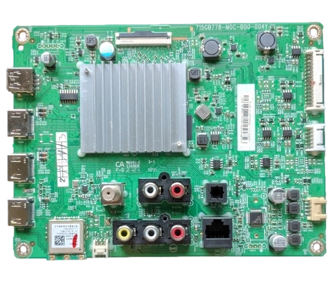 756TXLCB02K071 Vizio Main Board, (G)XLCB02K071020X, 715GB778-M0C-B00-004Y, M55Q6-J01