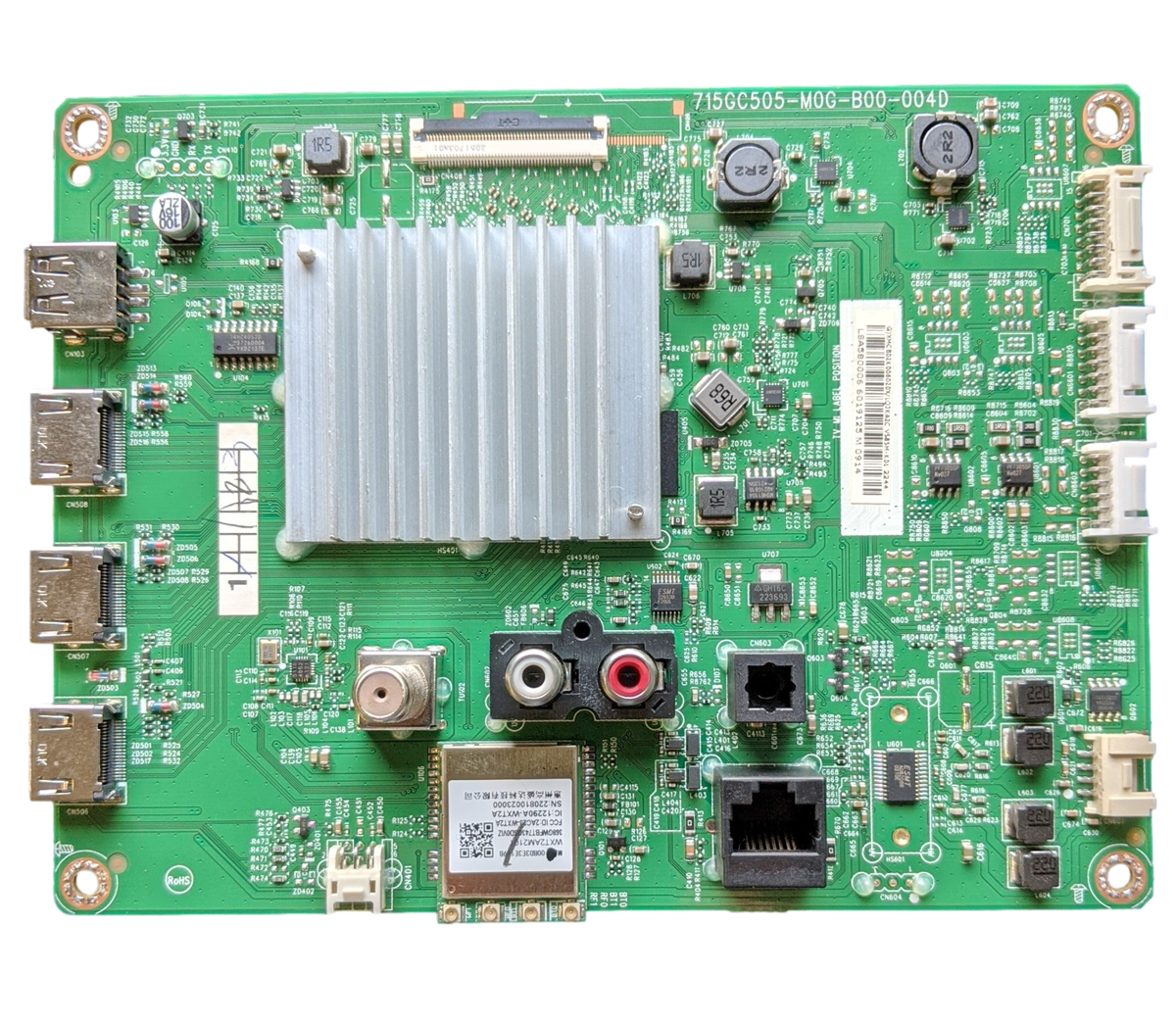756TXMCB02K0060 Vizio Main Board, 715GC505-M0G-B00-004D, V585-K01