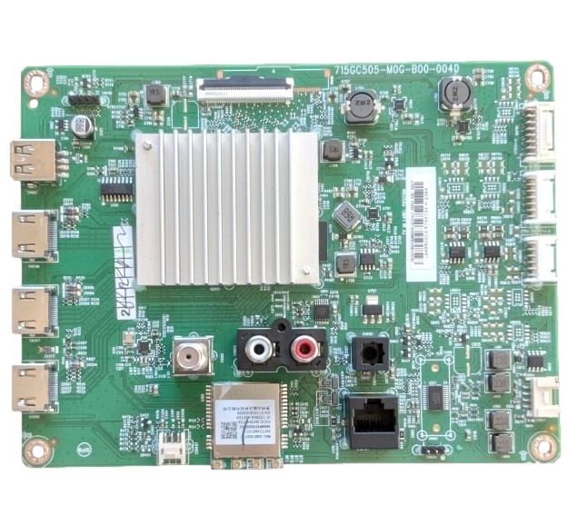 756TXMCB02K0080 Vizio Main Board, (G)XMCB02K008000X, 715GC505-M0G-B00-004D, V555M-K01