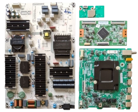 75A6G Hisense TV Repair Parts Kit, 291063 Main Board, 285064 Power Supply, 283051 T-Con, 291521 Wifi, 75A6G