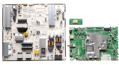 75QNED80UQA LG TV Repair Parts Kit, EBT67331001 Main Board, EAY65893204 Power Supply, EAT65167004 Wifi, 75QNED80UQA, 75QNED80UQA.BUSGLKR