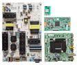 75R6E4 Hisense TV Repair Parts Kit, 311981 Main Board, 318214 Power Supply, 308271 T-Con, 1250667 Wifi, 75R6E4