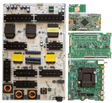 75U6G Hisense TV Repair Parts Kit, 291030 Main Board, 262610 Power Supply, 284346 T-Con, 284167 LED Driver, 1243953 Wifi, 75U6G