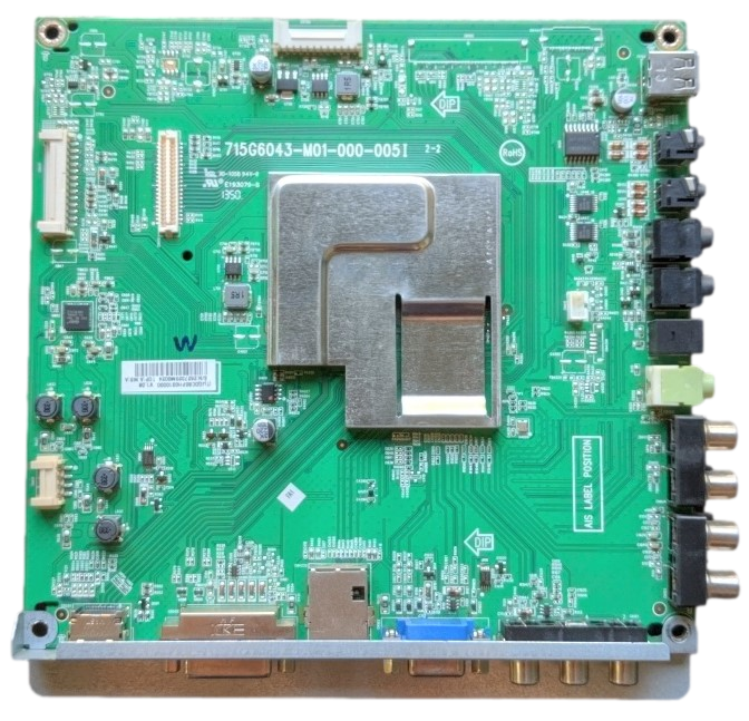 765JQDCBOPH3100 Planar Main Board, 715G6043-M01-000-005I, BDL55200L