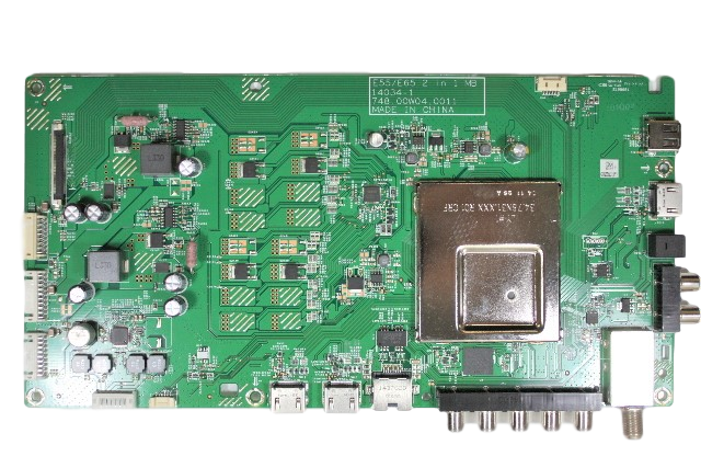 791.00W10.B002 Vizio Main Board, 755.00W01.B001, 748.00W04.0011, E65X-C2, E65X-C2 LWJASDAR E65X-C2 LWZASDAR E65X-C2 LWZASDCR