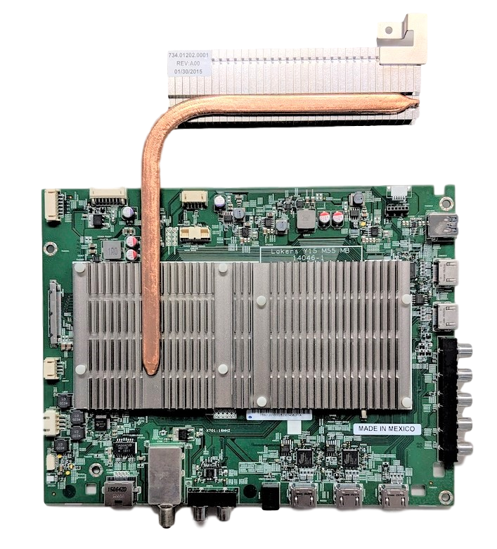 791.01210.0002 Vizio Main Board, 748.01208.0011, 755.01201.0002, 14046-1, M55-C2