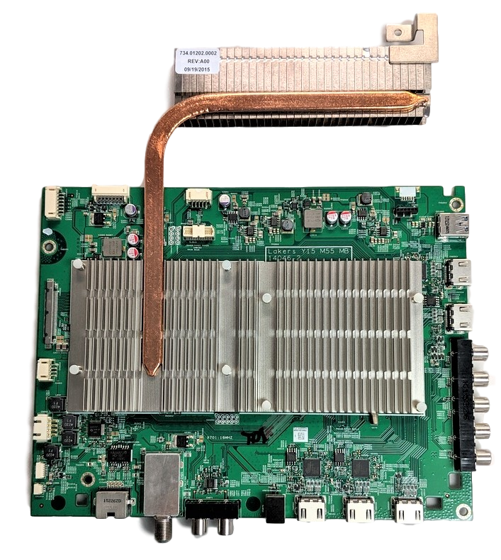 791.01210.0012 Vizio Main Board, 748.01207.0021, 14046-2, 755012010004, M55-C2