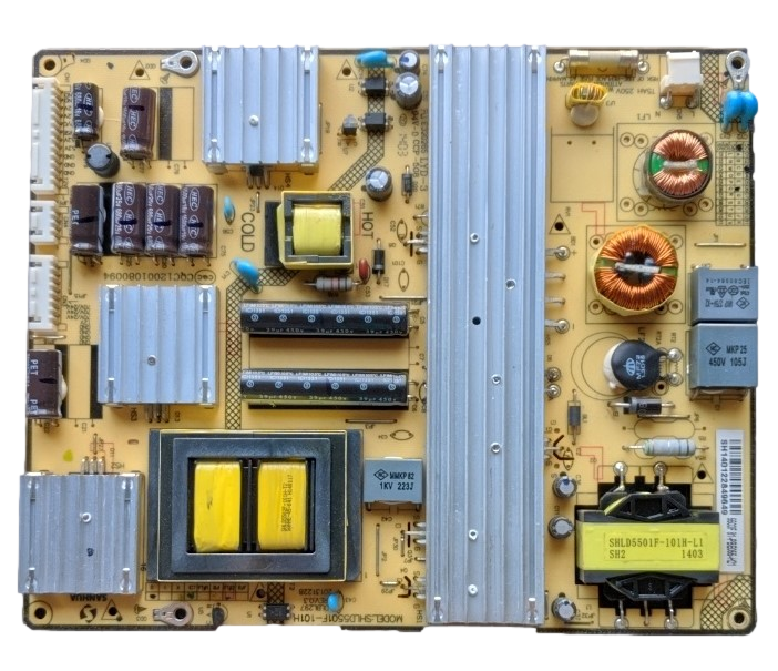 81-PBE055-H21 Sanyo Power Supply, SH140122849649, 5503F, SHLD5501F-101H, DP55D44