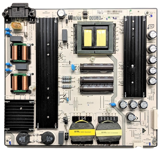 81-PBE065-H902 Hitachi Power Supply, SHLD6507F-101H, X490340, DLBL359, 65R80