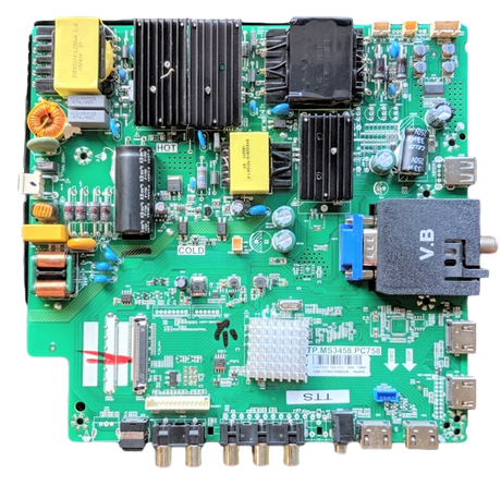 8142123342060 Sceptre Main Board/Power Supply, TP.MS3458.PC758, HV550QUB-H81, Sceptre W55