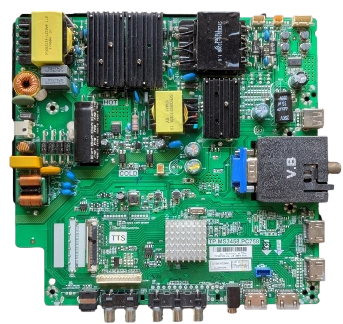 8142123342062 Sceptre Main Board, TP.MS3458.PC758, A17114748, K55