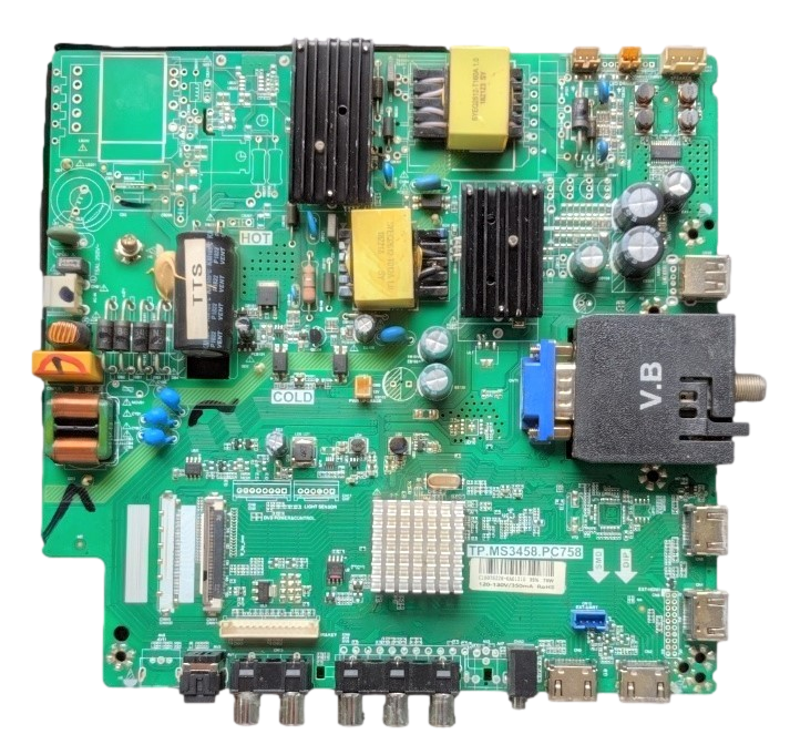 8142123342107 Sceptre Main Board, C18076228, TP.MS3458.PC758, 58FC