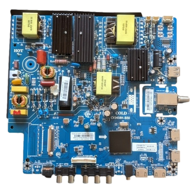 8142123342116 Onn Main Board / Power Supply, 8142123342116, CV3458H-B50, ONC50UB18C05