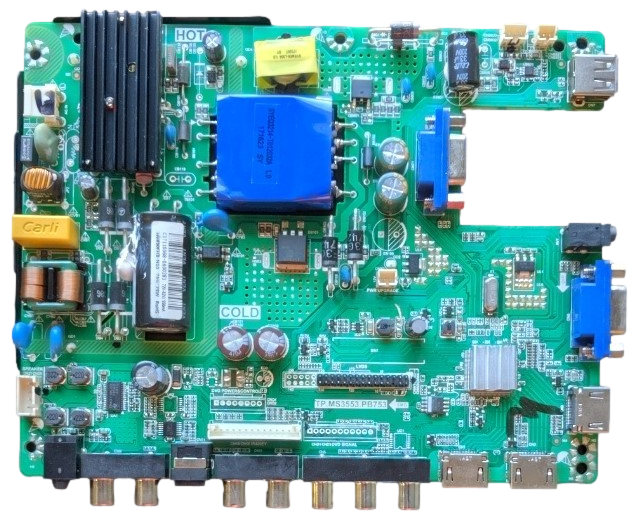 8142123352138 Sceptre Main Board, X435BV-FSR, HV430FHB-N10, TP.MS3553.PB753, H43