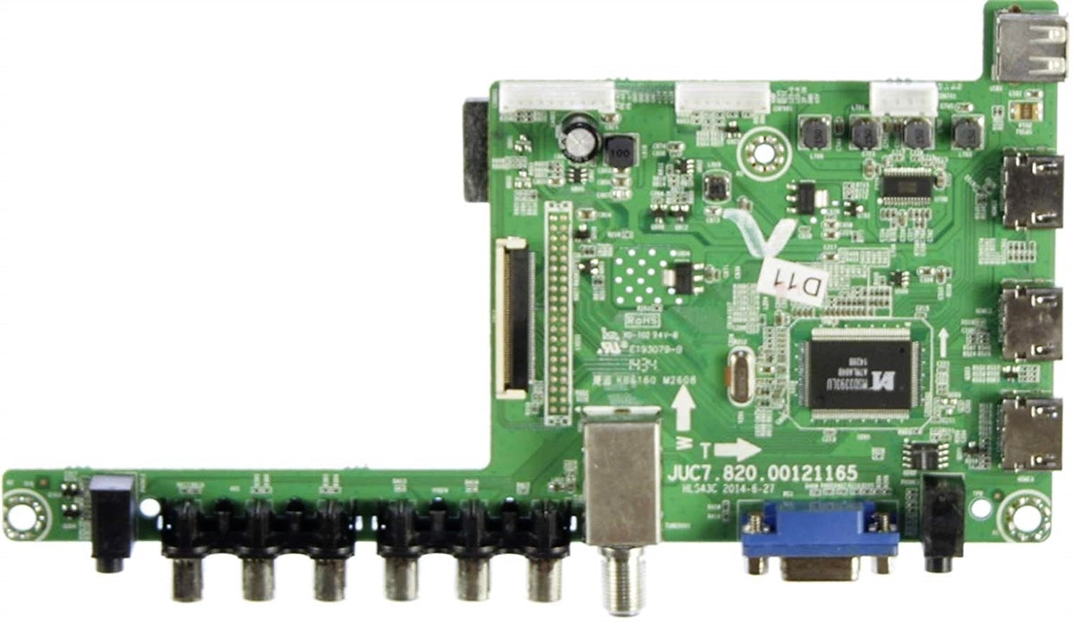 850107075 Hitachi Main Board, JUC7.820.00121165, 917A4RN048010, LE49S508, LE55A6R9A