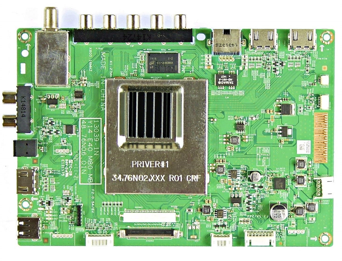 91.76N10.B06G Vizio Main Board, 48.76N05.01N, 13039-1N, 48.76N06.01N, E480I-B2, E480I-B2 LWZQPODP, E480I-B2 LWJQPOJQ