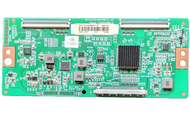 957B89 ONN T-Con Board, 957B89, 900015730, T430QVN03.0, N4TA430UHDVN03.0_A0, ONA43UB19E04