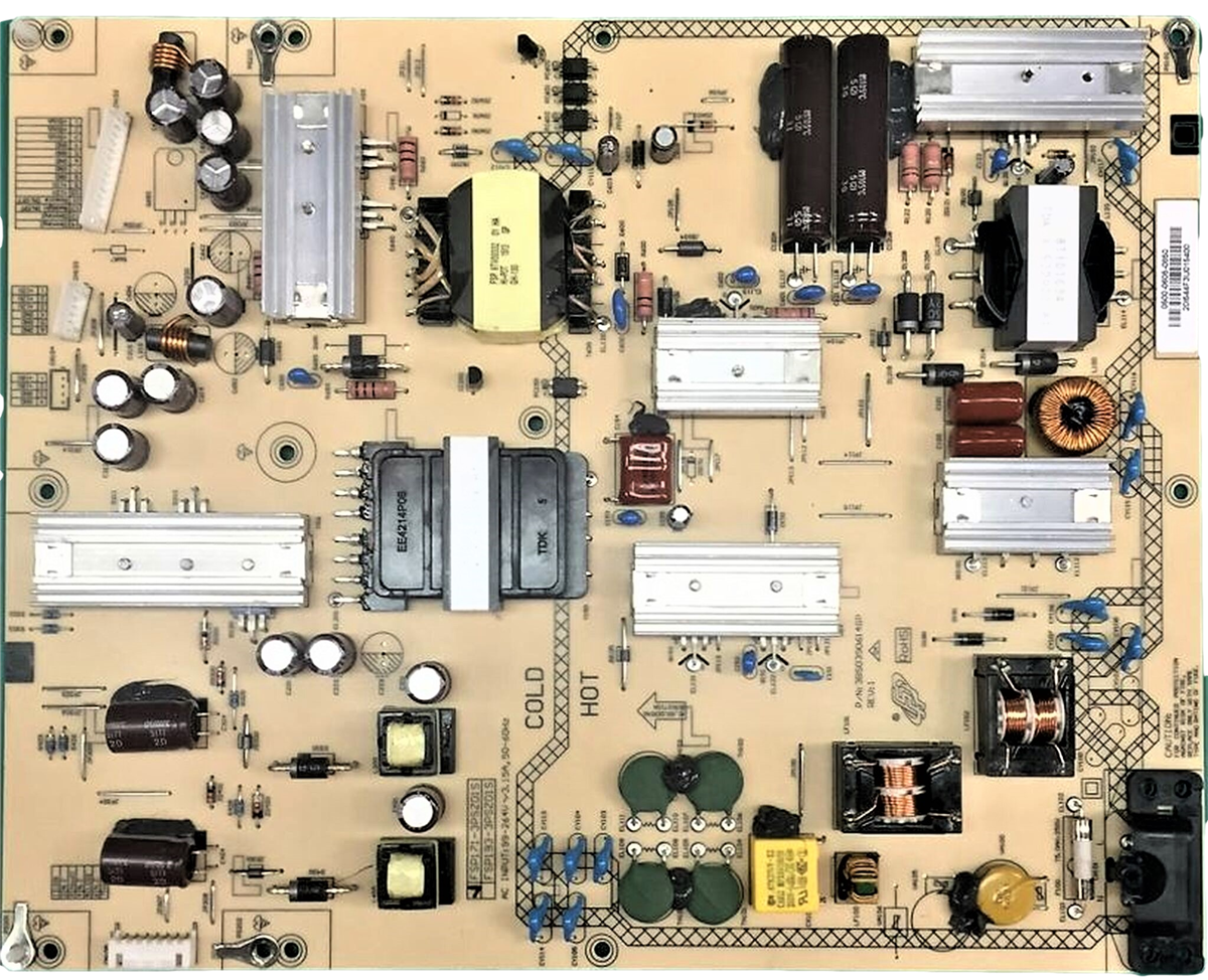 9LE050006050850 Sharp TV Module, power supply, FSP171-3PSZ01S, 99-264V, LC-55UB30U