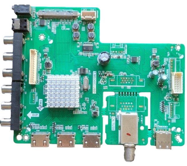 A19138291 Sceptre Main Board, V650DJ4-QS5, T.MS3683.U801, N65