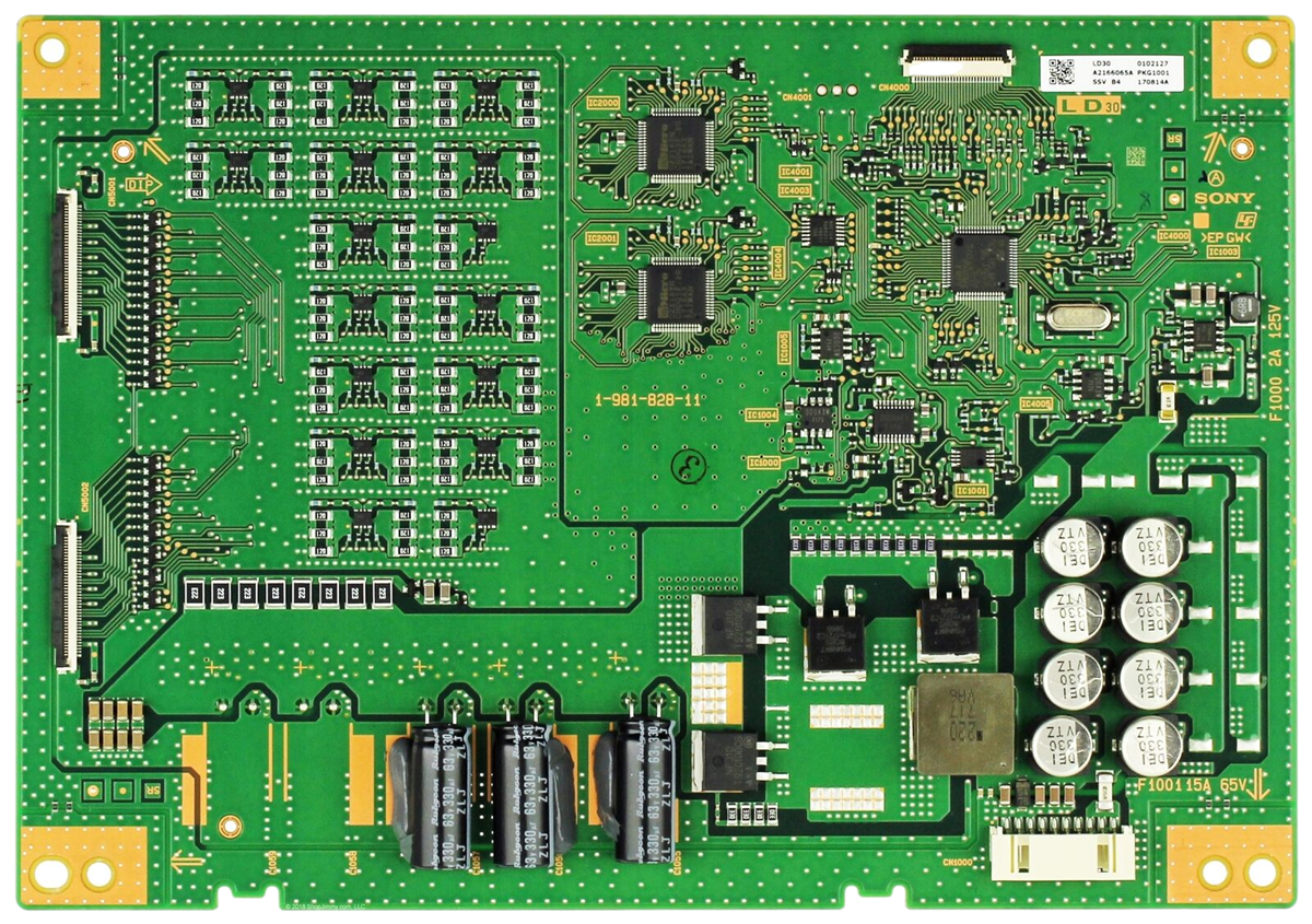 A2170129A, A-2170-129-A Sony LD30 Board, 1-981-828-11, A2166065A