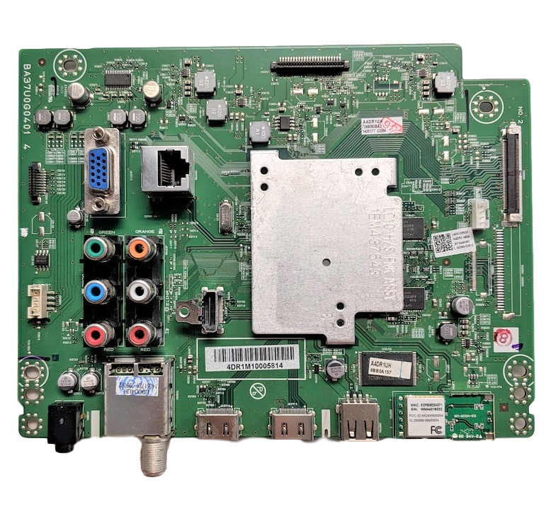 A4DR1MMA-001 Magnavox Main Board, BA37U0G0401 4, A4DR1UH, 55MV314X/F7