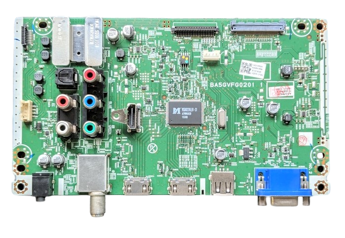 A5GRHMMA-001 Sanyo Main Board, BA5GVFG0201 1, A5GRH-MMA, A5GRHUH, FW55D25F DS4