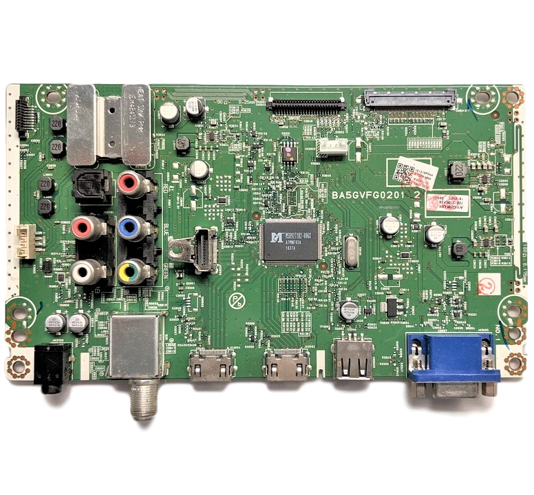 A5GRKMMA-001 Sanyo Main Board, AYGRKMMA-001, BA5GVFG0201 2, AYGRKUH, FW55D25F B