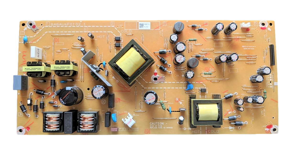 A6AU4MPW-001 Sanyo/Magnavox Power Supply, BA6AU4F0102 1, A6AU4021, A6LU1021, A6AUA021, A6AU1021, 50MV336X/F7 ME1, FW50D36F ME1, FW50D36F ME2