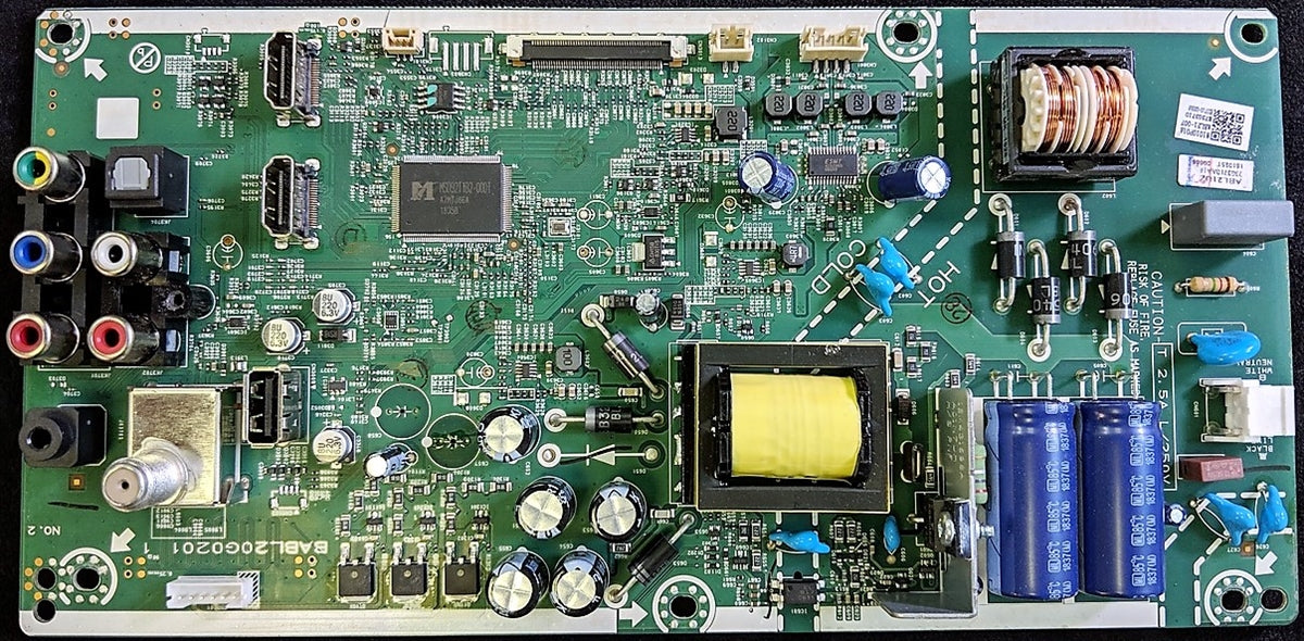 ABL21MMA-001 Magnavox Main Board, BABL20G0201, ABL21UZ, ABL21-007, 40ME338V