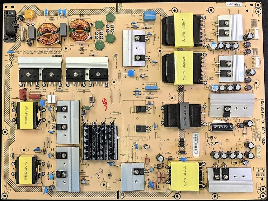 ADTVG1950AB2 Vizio Power Supply, 715G8549-P01-000-003H, (X)ADTVG1950AB2, 1709-3, M75-E1