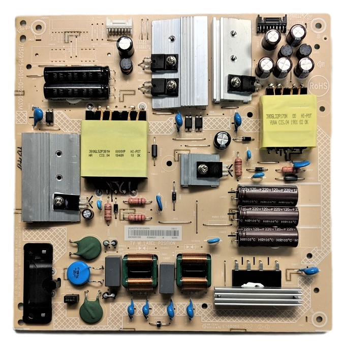 ADTVI1812ABA Vizio Power Supply, 715G9165-P01-002-003M, 4388621, V436-G1