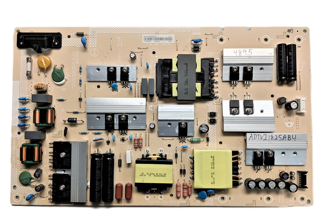 ADTVI1825AB4 Vizio Power Supply, 715GA120-P01-000-003M, A1904049, M558-G1