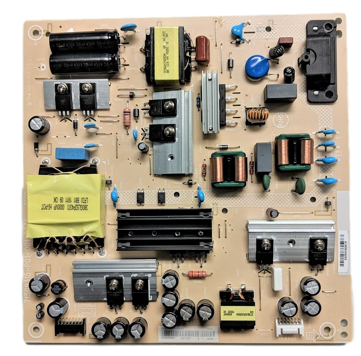 ADTVI2815AAV Vizio Power Supply, (X)ADTVI2815AAV, 715G9315-P01-001-003S, V555-G1 LTMWYIKV, V555-G1