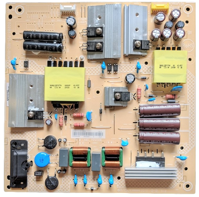 ADTVJ1811ABG Vizio Power Supply, ADTVJ1811ABG, 715G9165-P01-002-003M, V555-H1, V555-H11