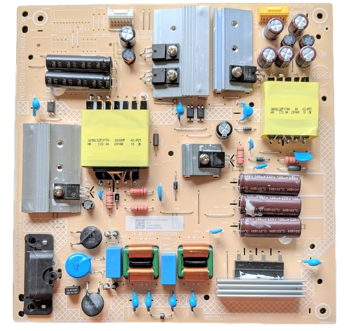 ADTVJ1812ABH Vizio Power Supply, ADTVJ1812ABH, 715G9165-P01-002-003M, V585-H11