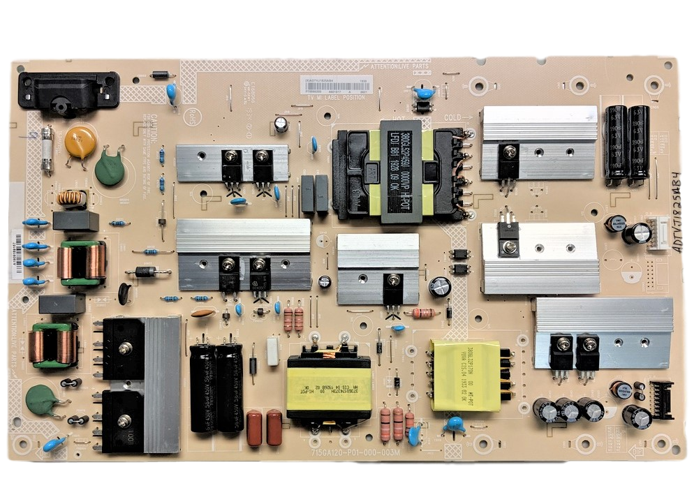 ADTVJ1825AB4 Vizio Power Supply, 715GA120-P01-000-003M, (X)ADTVJ1825AB4, V705-G1