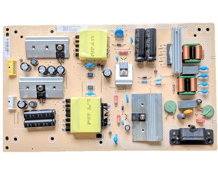 ADTVK1811XB8 Vizio Power Supply, 715GA750-P01-001-003S, A2006230216, 4911582A3477, V435-H1, V435-H11