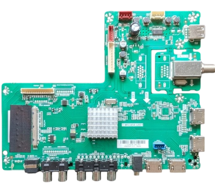 AE0010756 RCA Main Board, E203640, T.MS3458.U801, LSC550FJ13, RTU5510-B