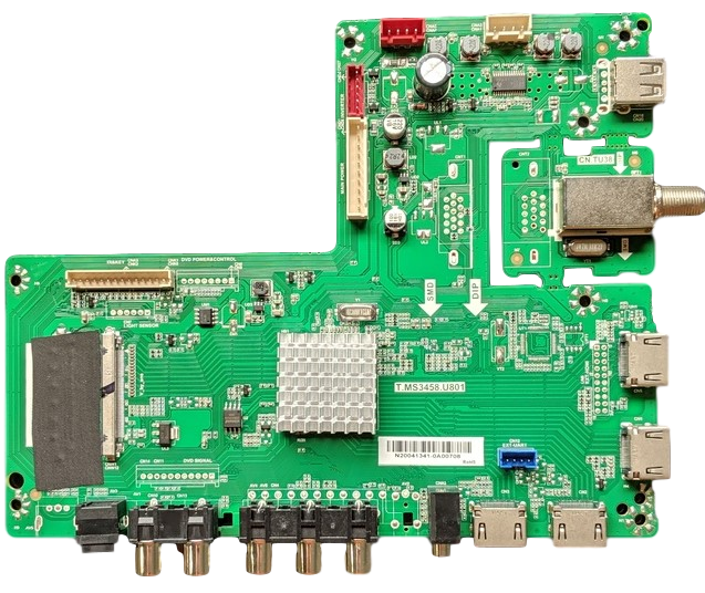 AE0012177 RCA Main Board, AE0012177, T.MS3458.U801, RTU6549-C