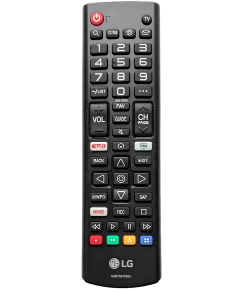 AKB75675304 LG Television Remote, AKB75675313, 65UM6900PUA, 55UM6900PUA, 70UM7370PUA, 50UM7310PUA, 65UM7300PUA, 55UM7200PUA, 50UM7400PUA, 82UM7570PUB, 55UN6950ZUA, Many more!