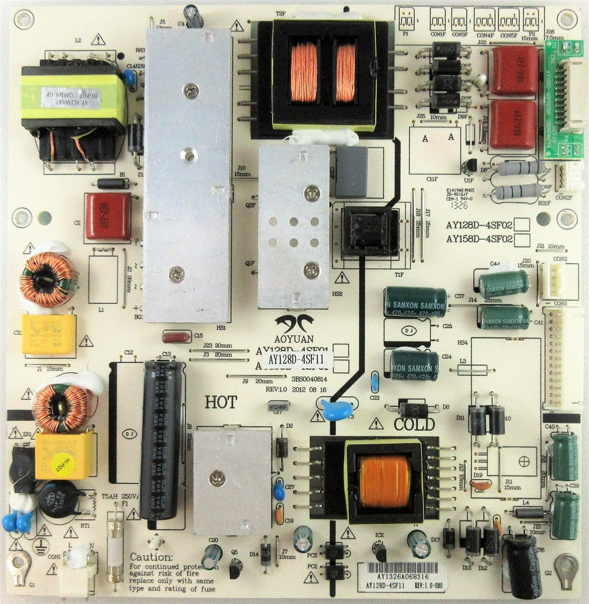 AY128D4SF11 Proscan TV Module power supply board, 3BS0040814, PLDED50