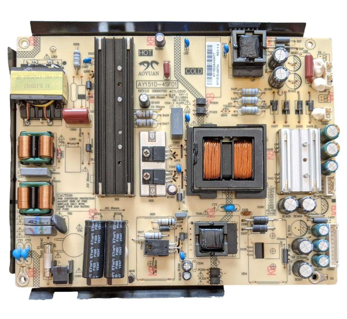 AY151D-4SF04 Haier Power Supply, AY1823A445477, 55UFC2500