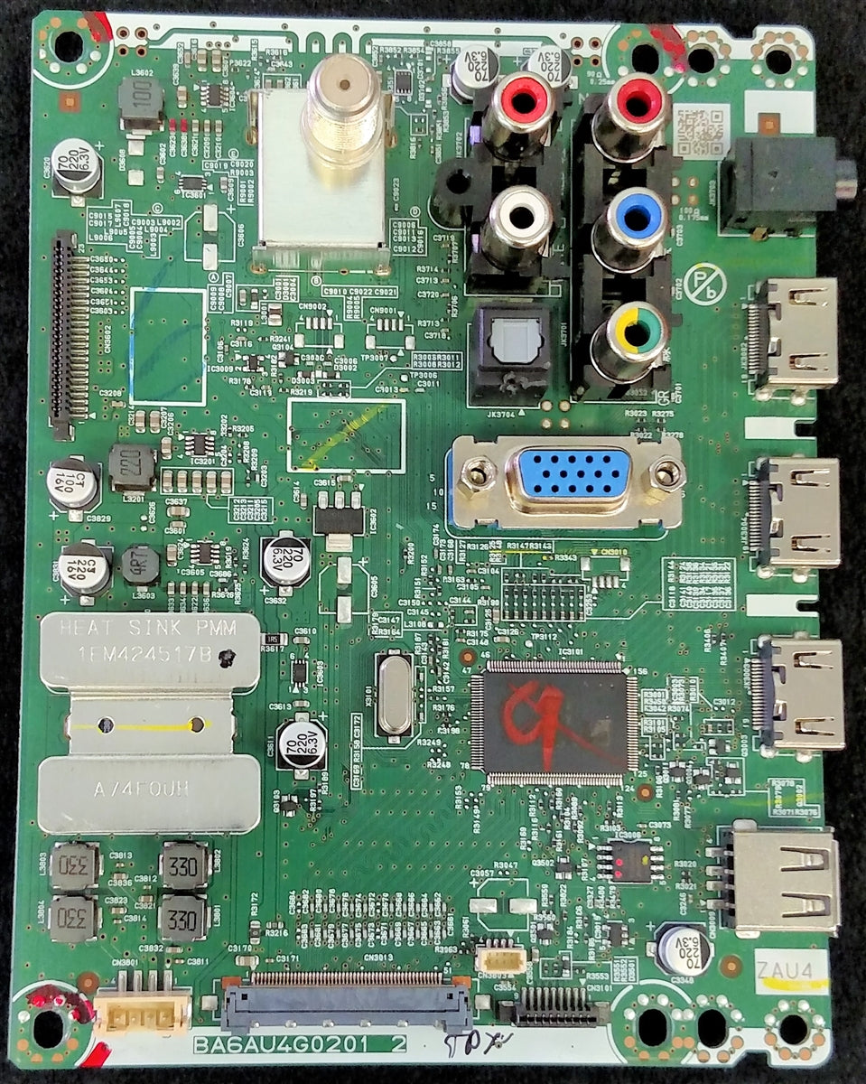 AZAU4MMA-001 Sanyo Main Board, BA6AU4G0201 2, FW50D36F B ME3